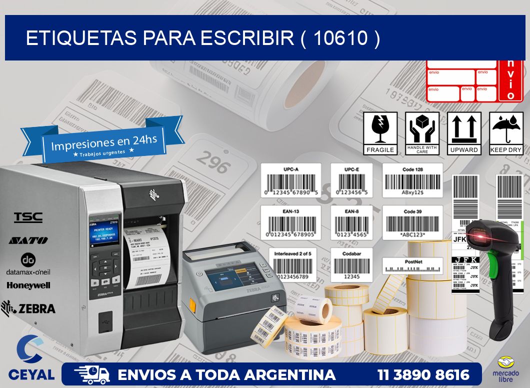 ETIQUETAS PARA ESCRIBIR ( 10610 )