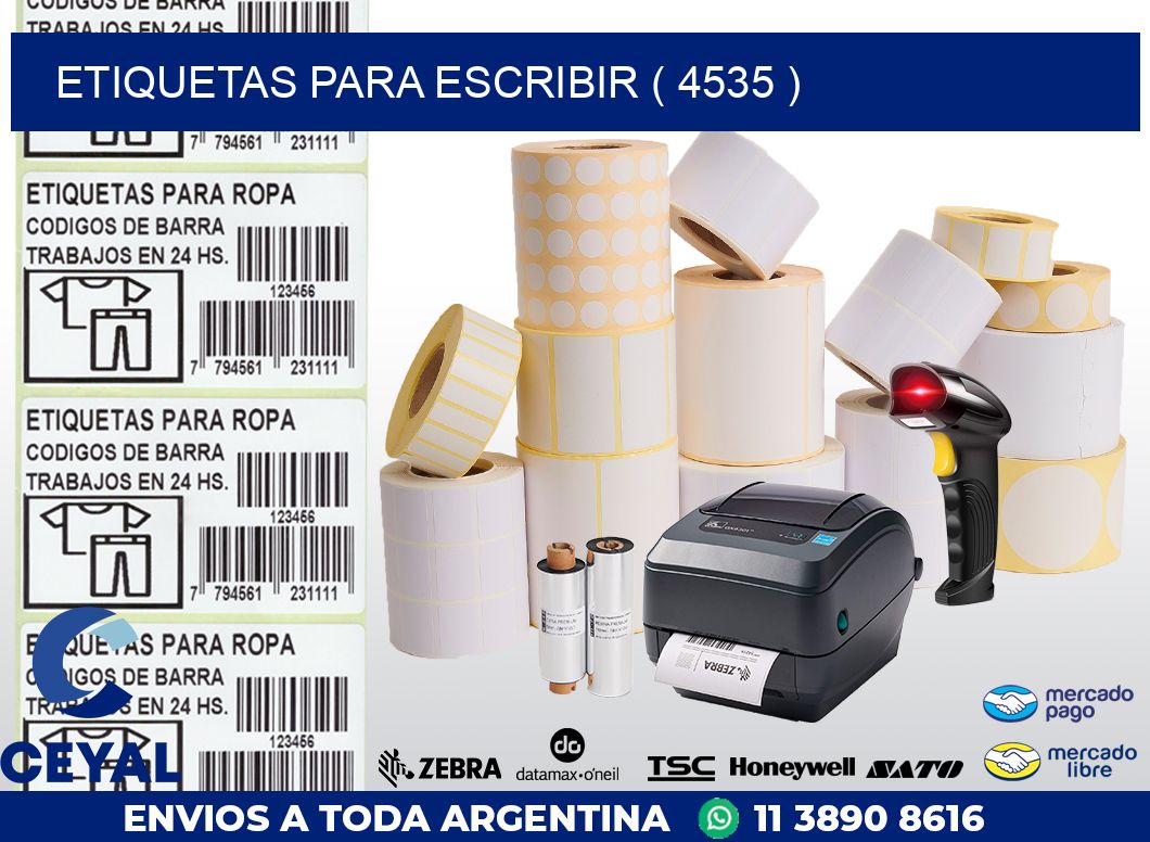 ETIQUETAS PARA ESCRIBIR ( 4535 )