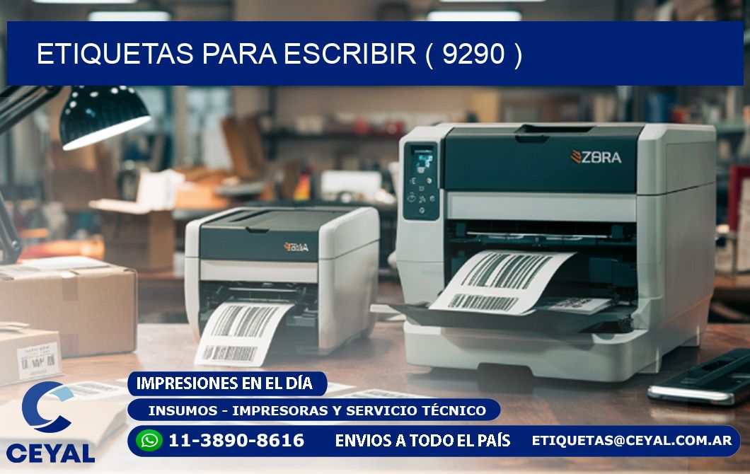 ETIQUETAS PARA ESCRIBIR ( 9290 )