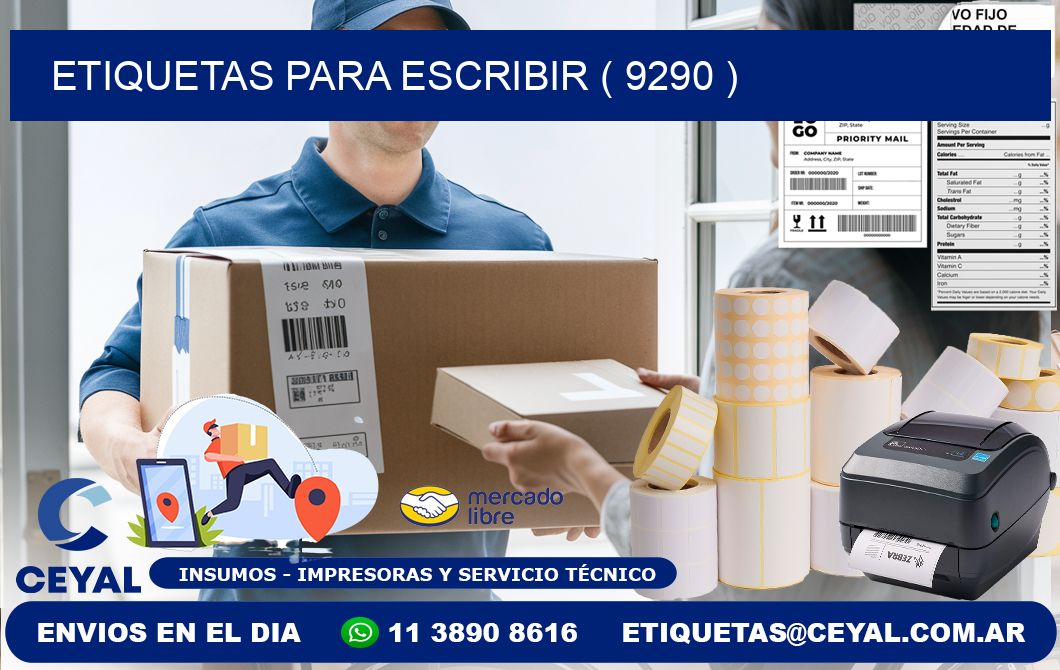 ETIQUETAS PARA ESCRIBIR ( 9290 )