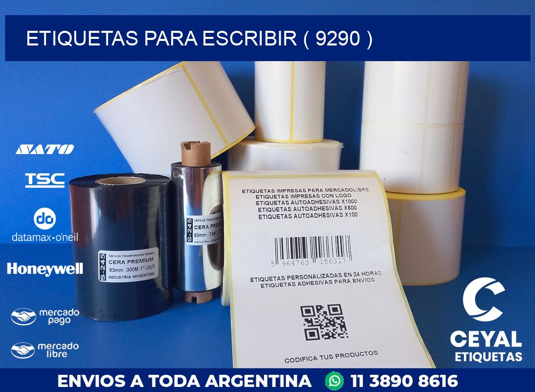 ETIQUETAS PARA ESCRIBIR ( 9290 )