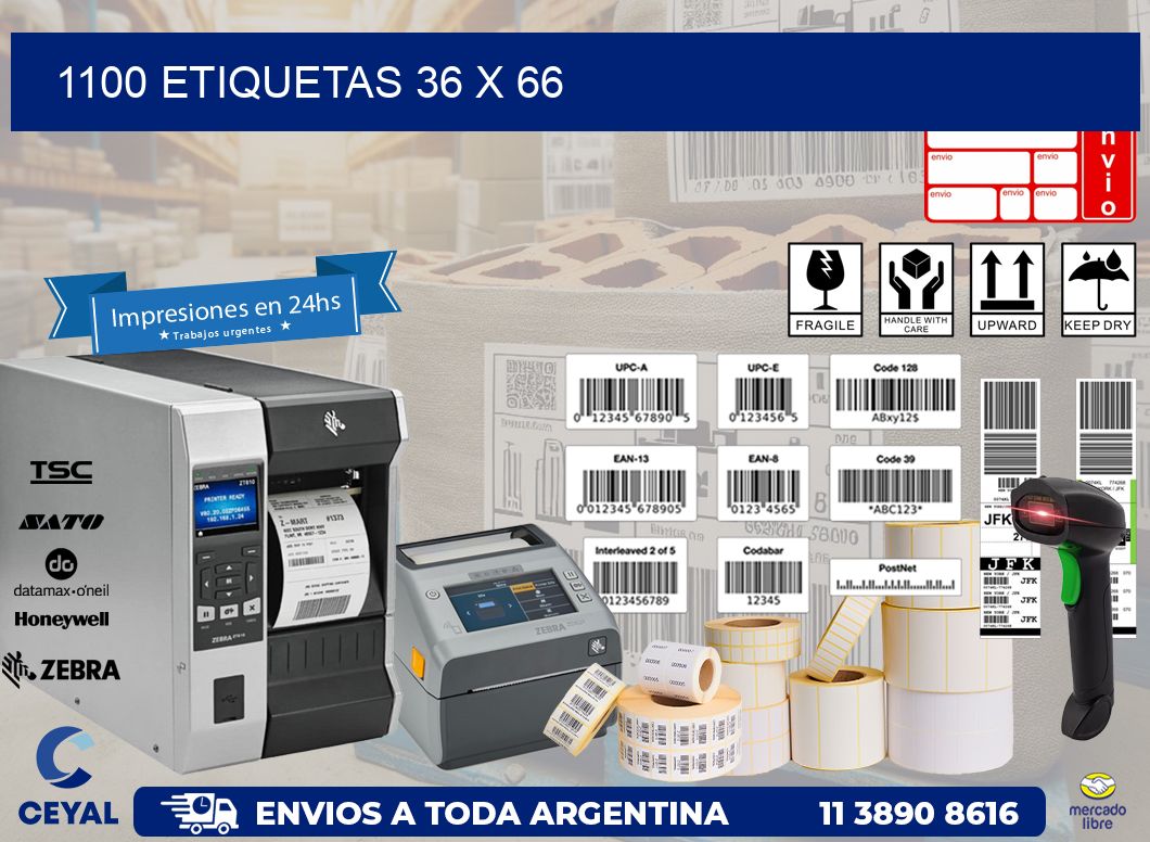 1100 ETIQUETAS 36 x 66