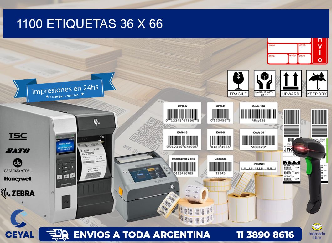 1100 ETIQUETAS 36 x 66