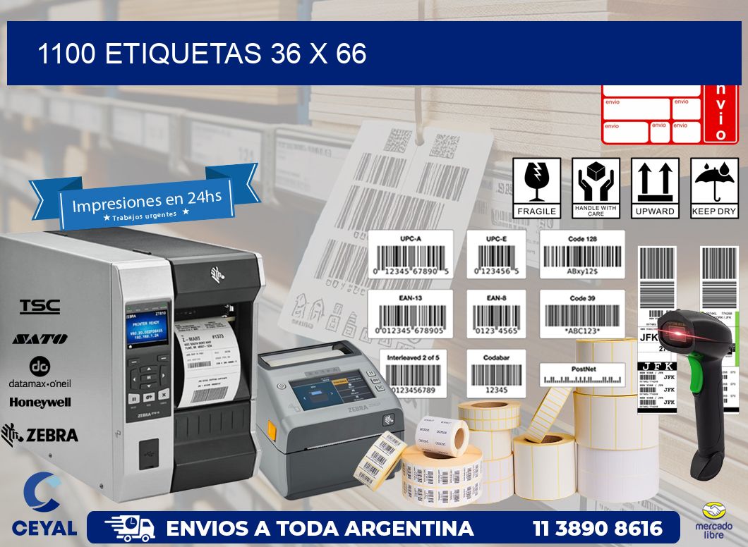 1100 ETIQUETAS 36 x 66