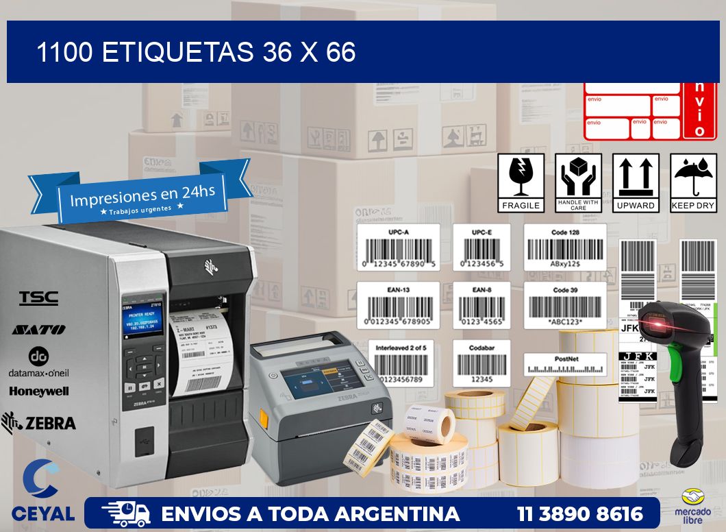 1100 ETIQUETAS 36 x 66