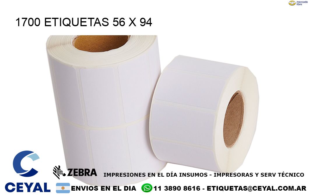 1700 ETIQUETAS 56 x 94