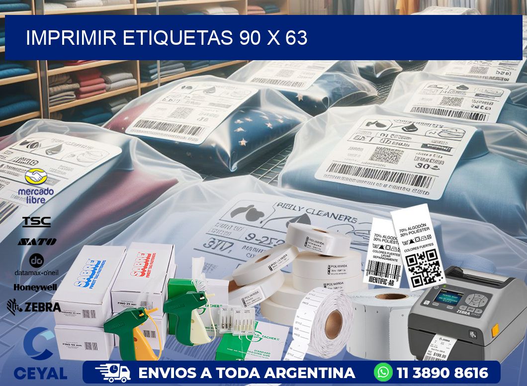 IMPRIMIR ETIQUETAS 90 x 63