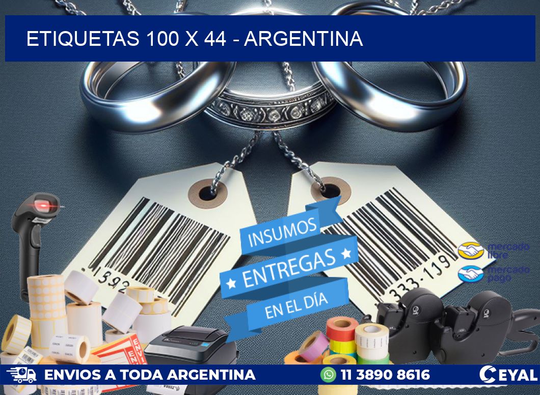 ETIQUETAS 100 x 44 - ARGENTINA