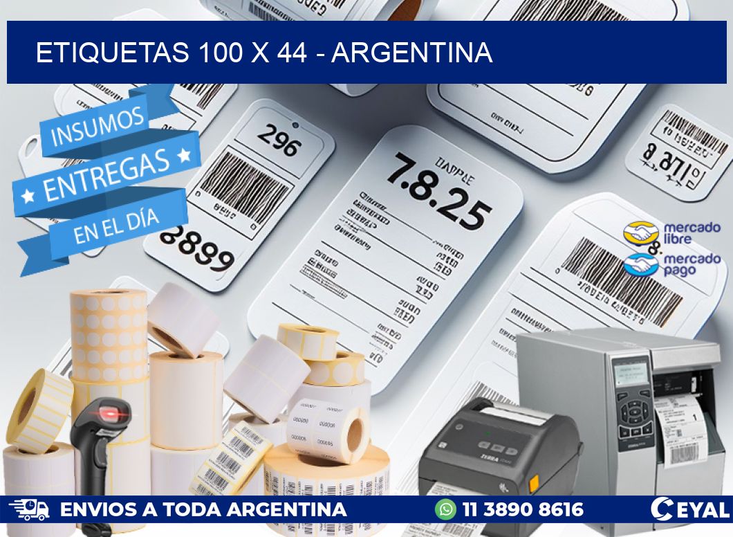 ETIQUETAS 100 x 44 - ARGENTINA