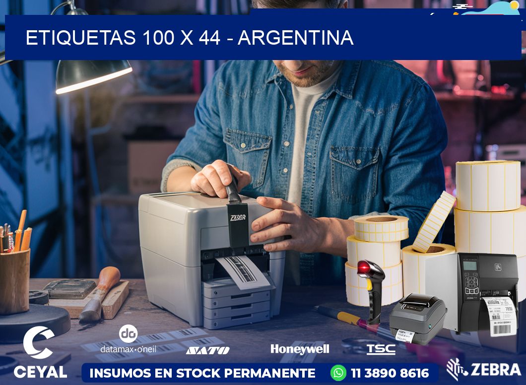 ETIQUETAS 100 x 44 - ARGENTINA