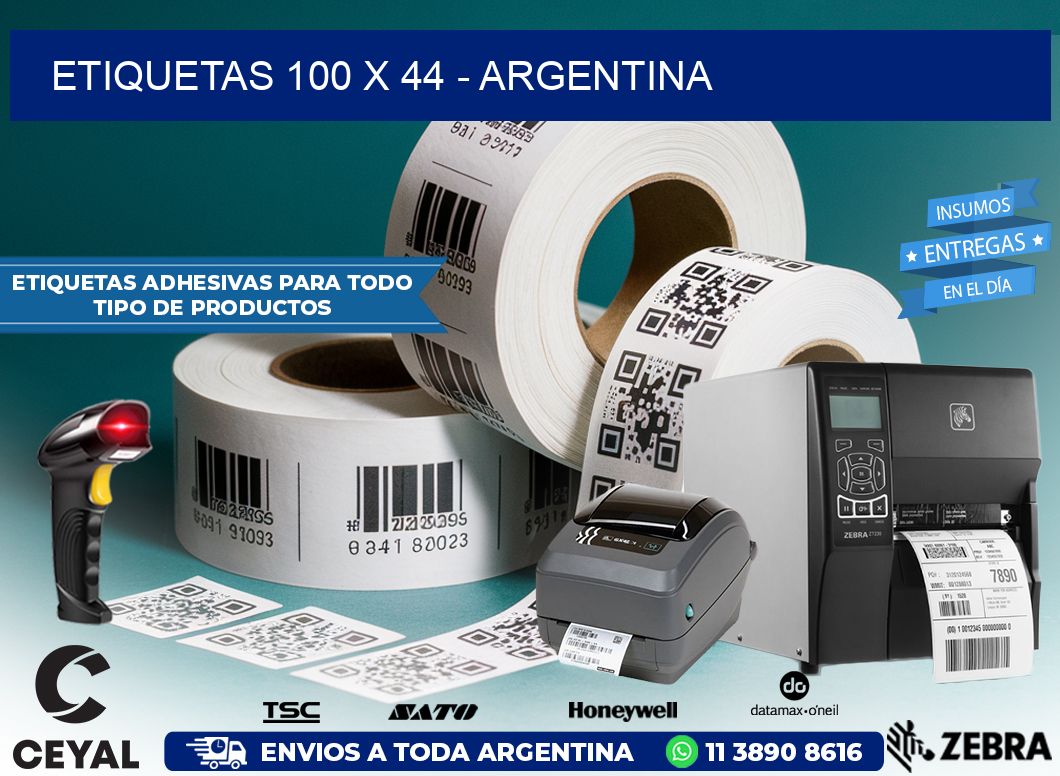 ETIQUETAS 100 x 44 – ARGENTINA