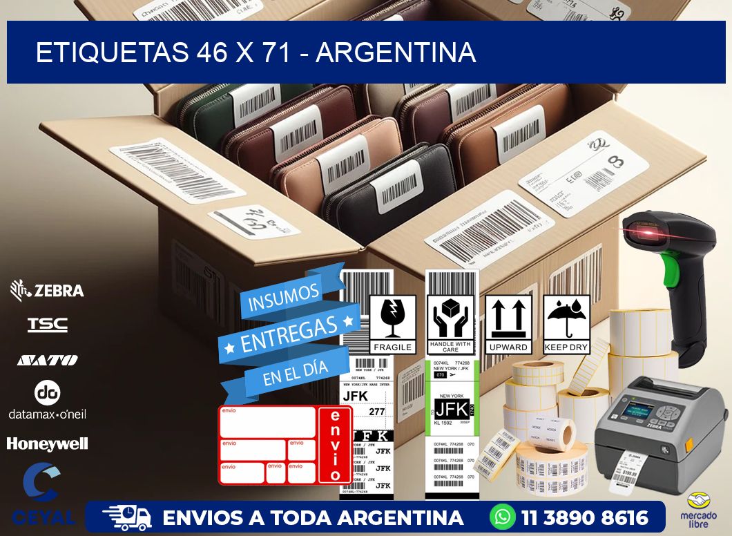 ETIQUETAS 46 x 71 - ARGENTINA