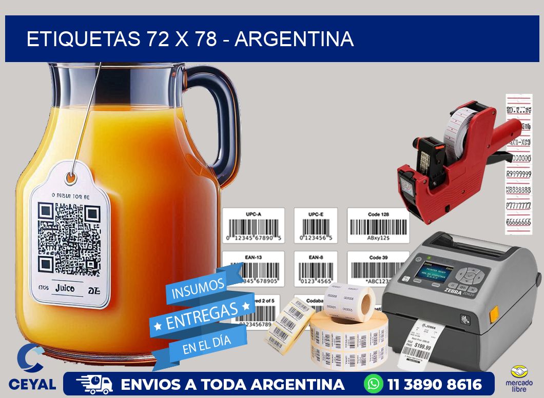 ETIQUETAS 72 x 78 – ARGENTINA