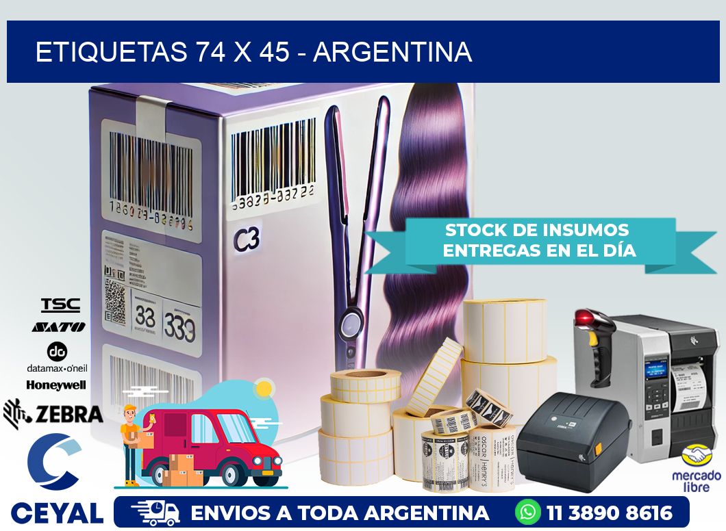 ETIQUETAS 74 x 45 – ARGENTINA