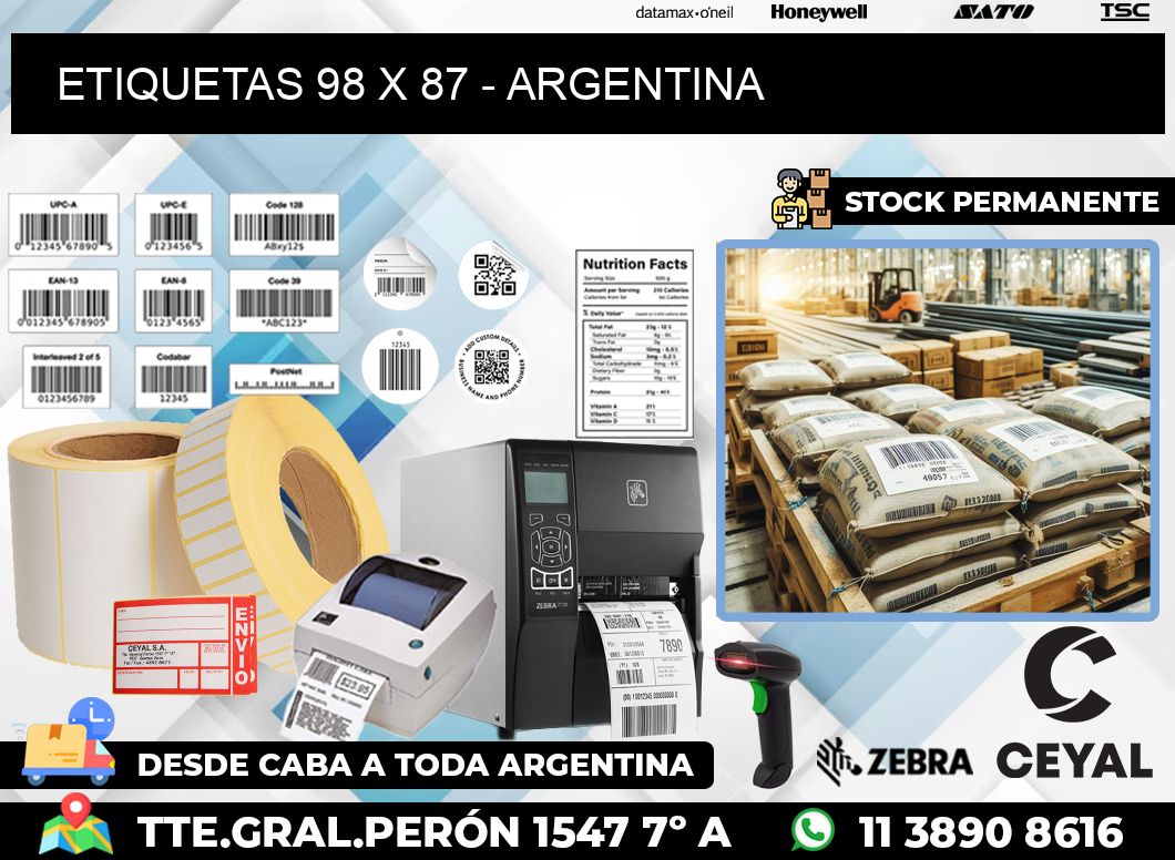 ETIQUETAS 98 x 87 – ARGENTINA