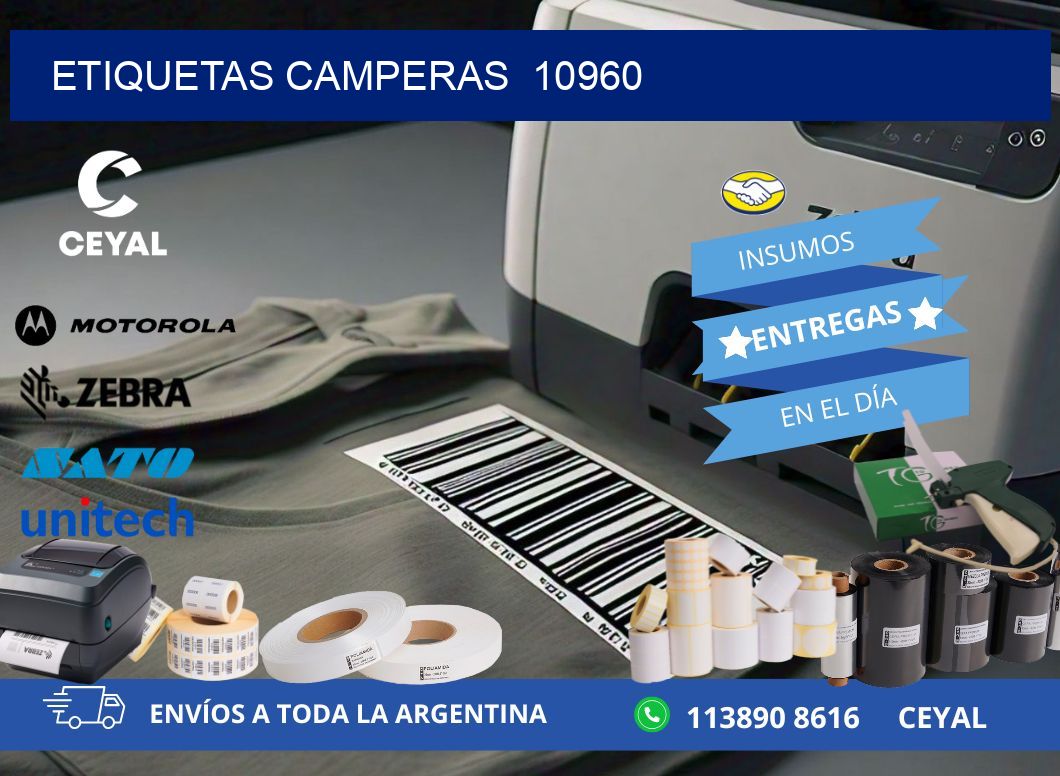 ETIQUETAS CAMPERAS  10960