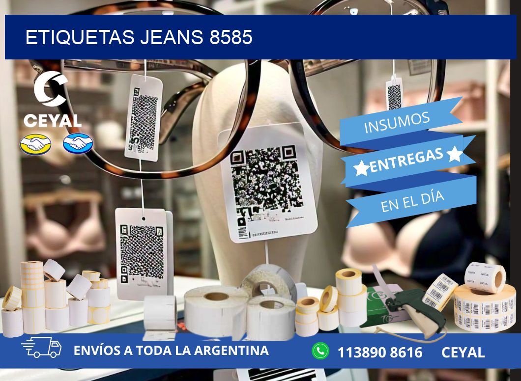 ETIQUETAS JEANS 8585