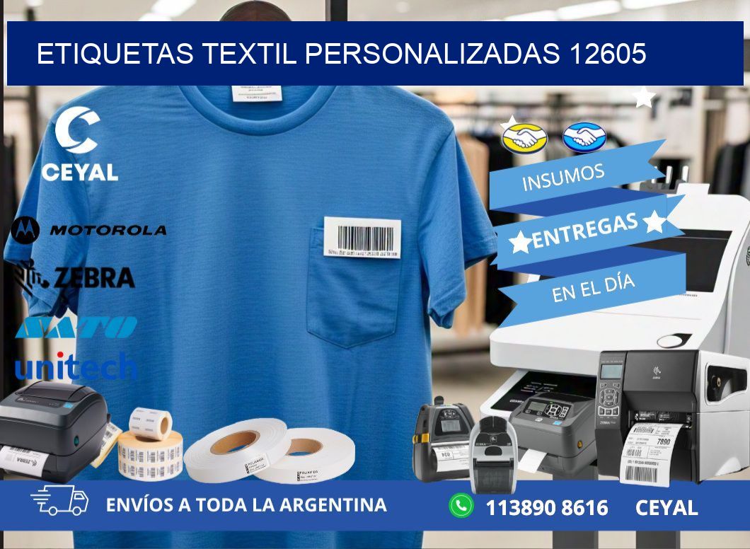 ETIQUETAS TEXTIL PERSONALIZADAS 12605