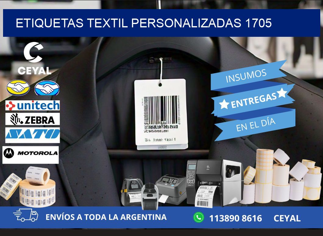 ETIQUETAS TEXTIL PERSONALIZADAS 1705