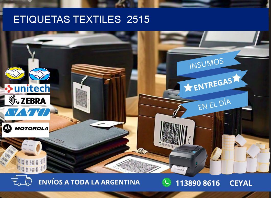 ETIQUETAS TEXTILES  2515