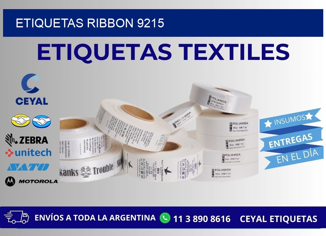 ETIQUETAS RIBBON 9215