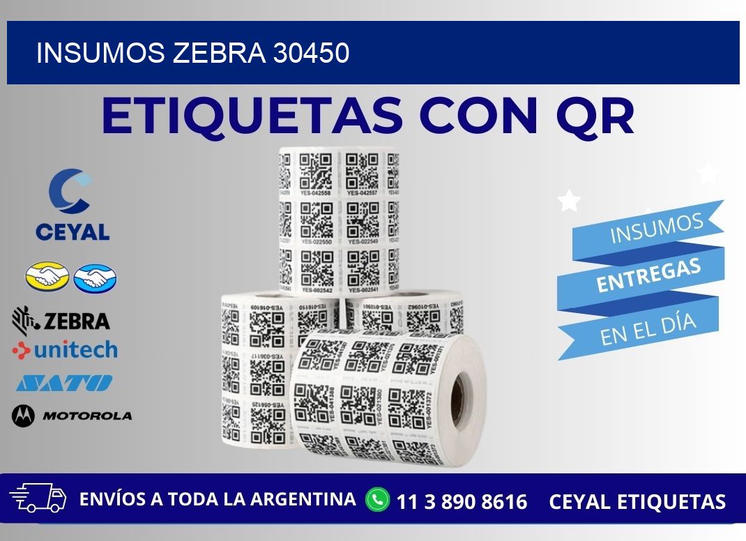 INSUMOS ZEBRA 30450