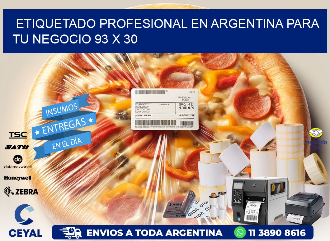 Etiquetado Profesional en Argentina para tu Negocio 93 x 30