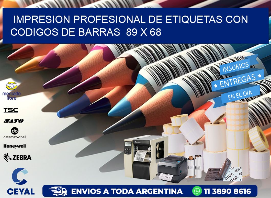 Impresion Profesional de Etiquetas con Codigos de Barras  89 x 68