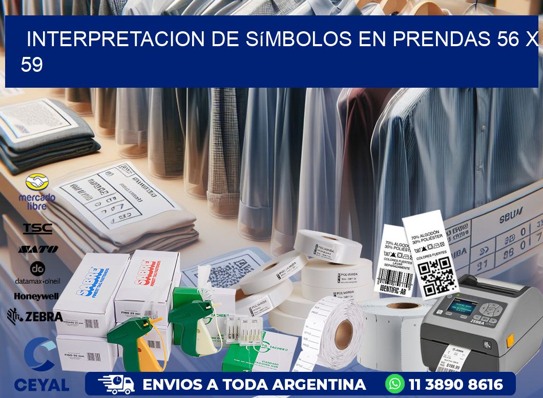 Interpretacion de Símbolos en Prendas 56 x 59