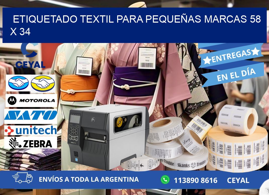 ETIQUETADO TEXTIL PARA PEQUEÑAS MARCAS 58 x 34