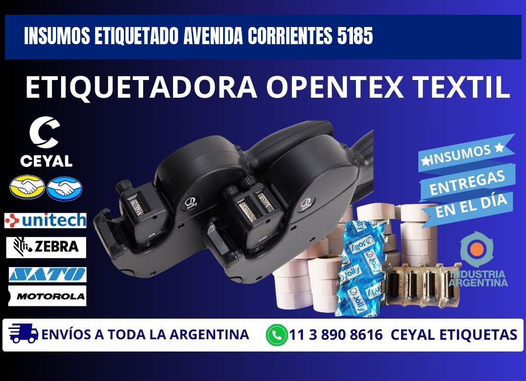 INSUMOS ETIQUETADO Avenida Corrientes 5185