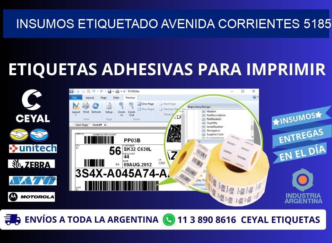 INSUMOS ETIQUETADO Avenida Corrientes 5185