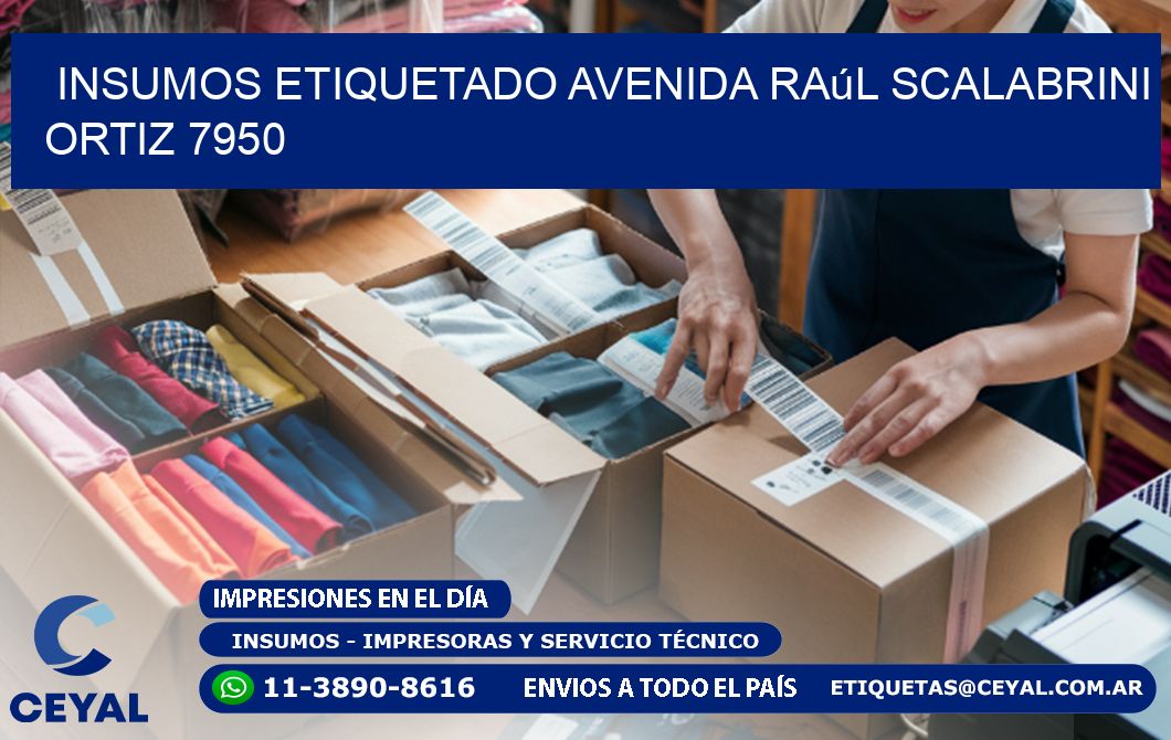 INSUMOS ETIQUETADO Avenida Raúl Scalabrini Ortiz 7950