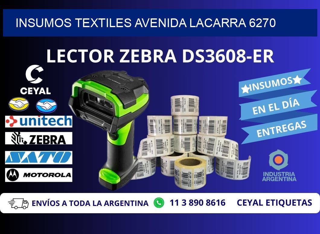 INSUMOS TEXTILES AVENIDA LACARRA 6270