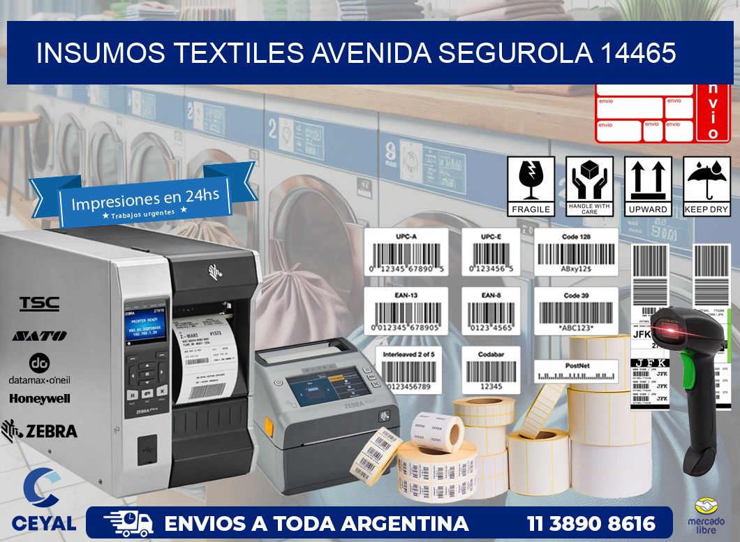 INSUMOS TEXTILES AVENIDA SEGUROLA 14465