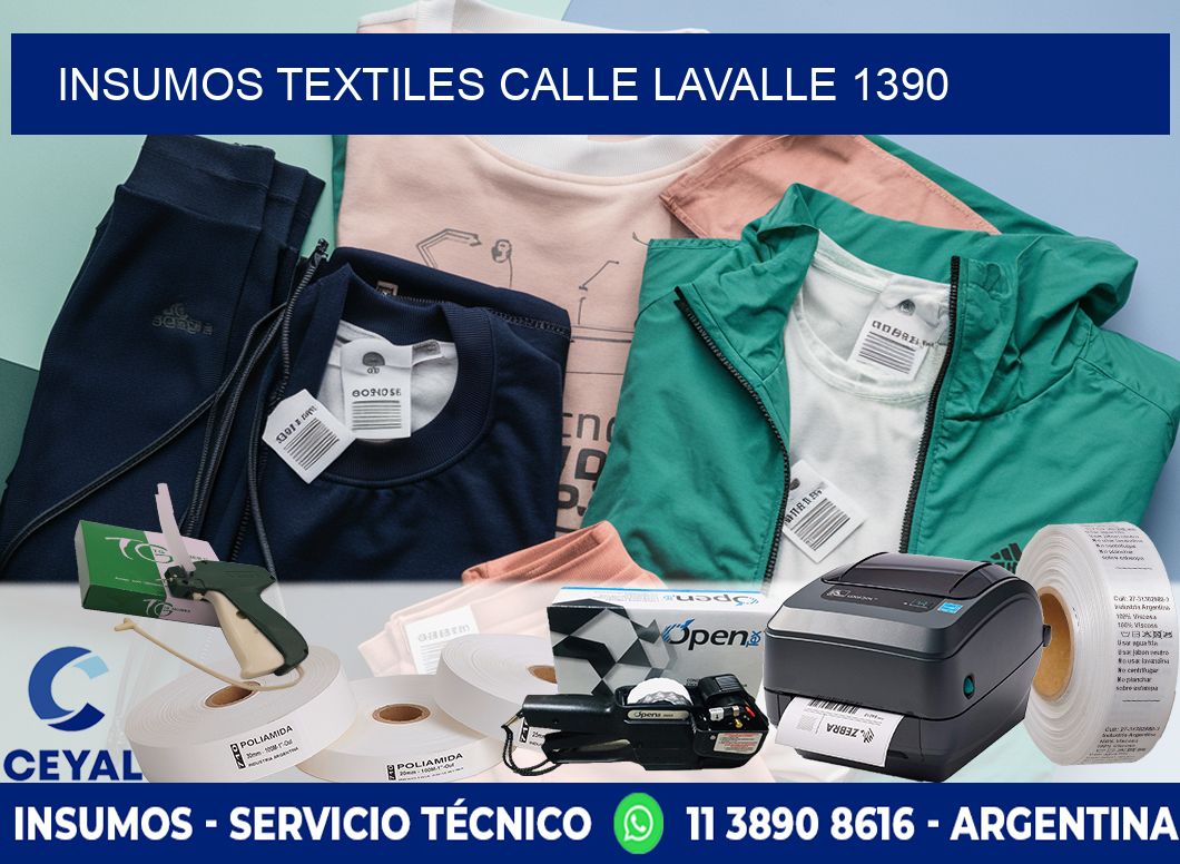 INSUMOS TEXTILES CALLE LAVALLE 1390