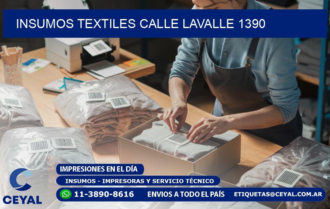 INSUMOS TEXTILES CALLE LAVALLE 1390