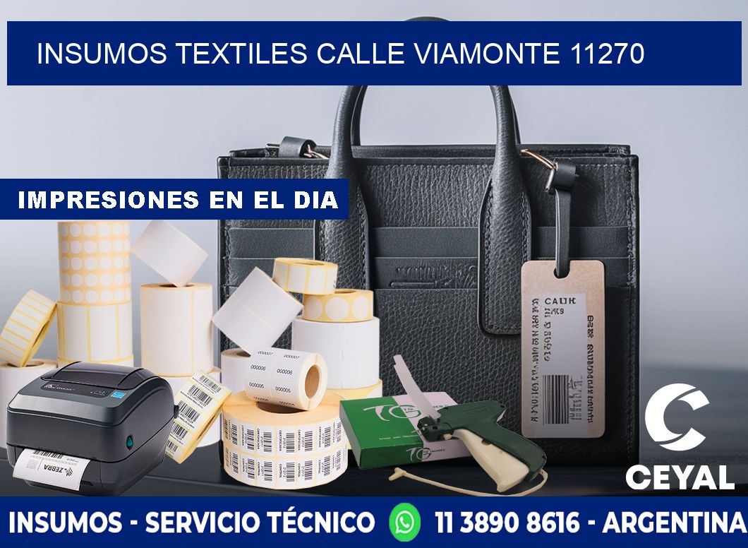 INSUMOS TEXTILES CALLE VIAMONTE 11270