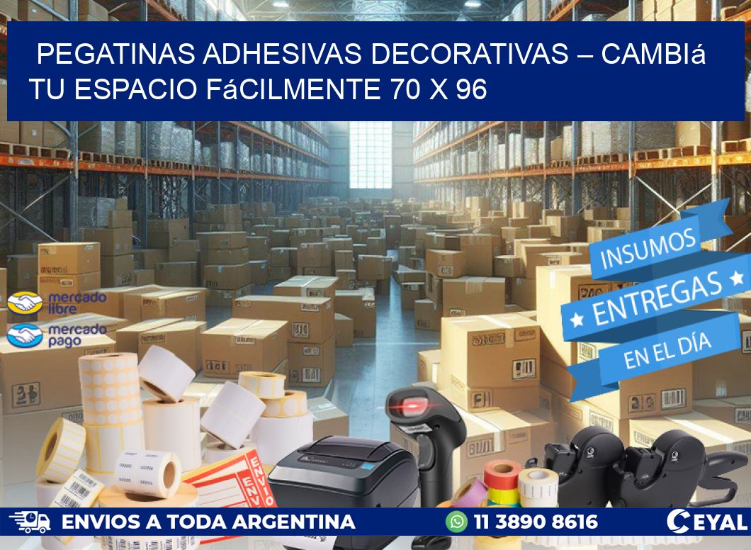 Pegatinas Adhesivas Decorativas – Cambiá Tu Espacio Fácilmente 70 x 96