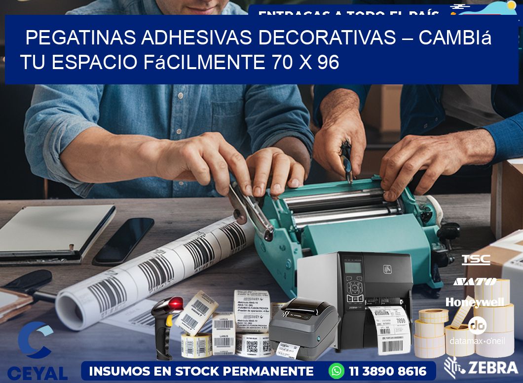 Pegatinas Adhesivas Decorativas – Cambiá Tu Espacio Fácilmente 70 x 96