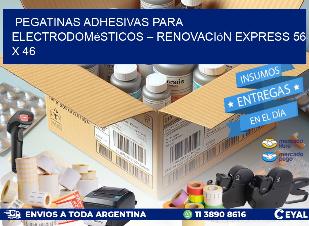 Pegatinas Adhesivas para Electrodomésticos – Renovación Express 56 x 46