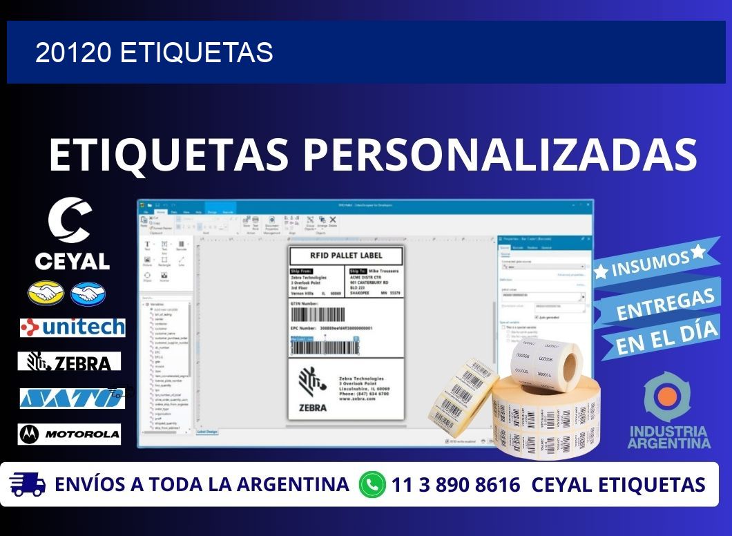 20120 ETIQUETAS