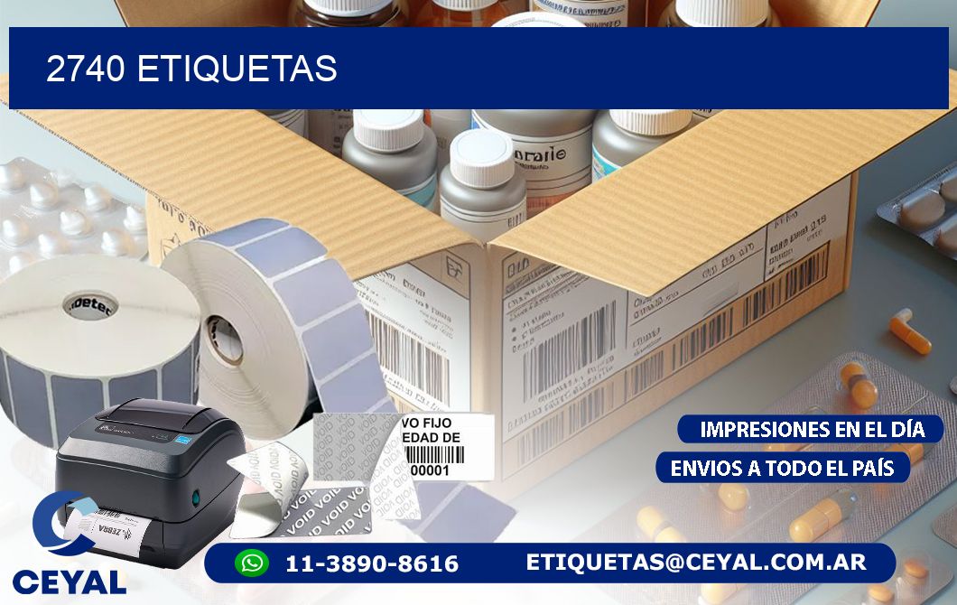 2740 ETIQUETAS