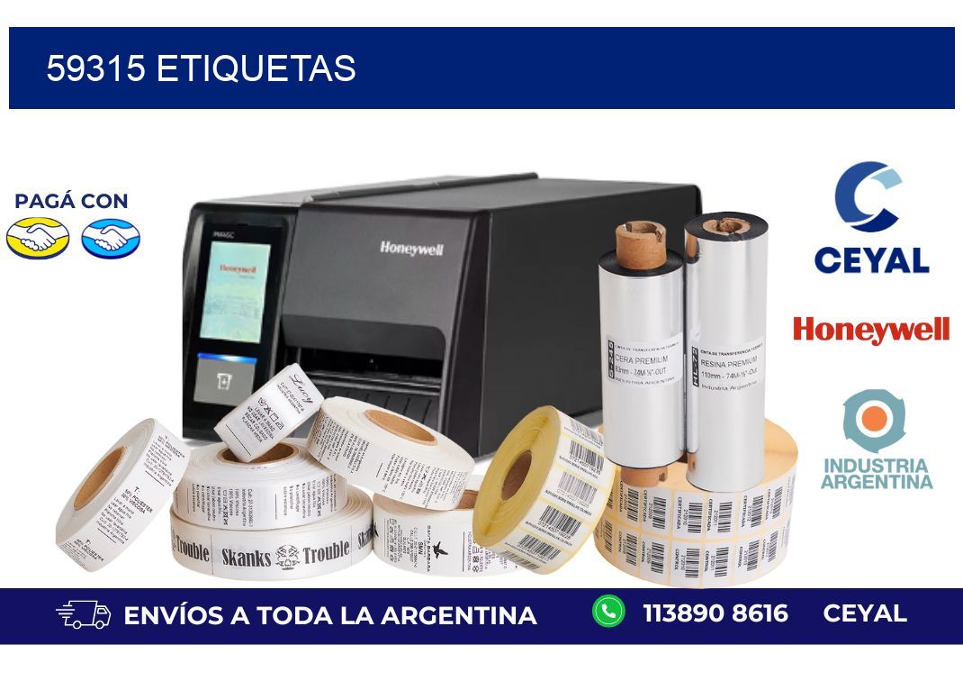 59315 ETIQUETAS