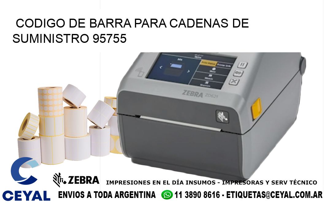 CODIGO DE BARRA PARA CADENAS DE SUMINISTRO 95755
