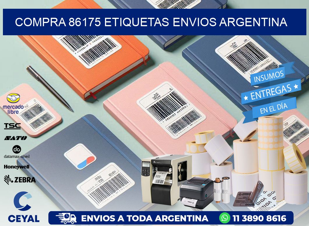 COMPRA 86175 ETIQUETAS ENVIOS ARGENTINA