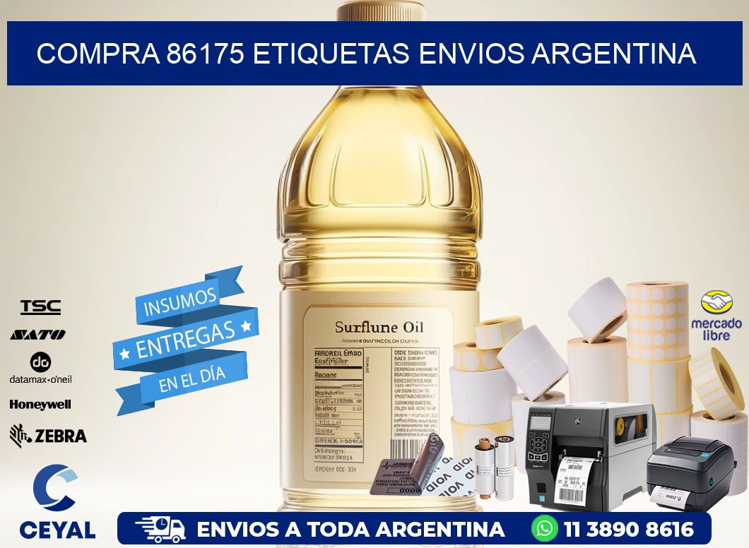 COMPRA 86175 ETIQUETAS ENVIOS ARGENTINA