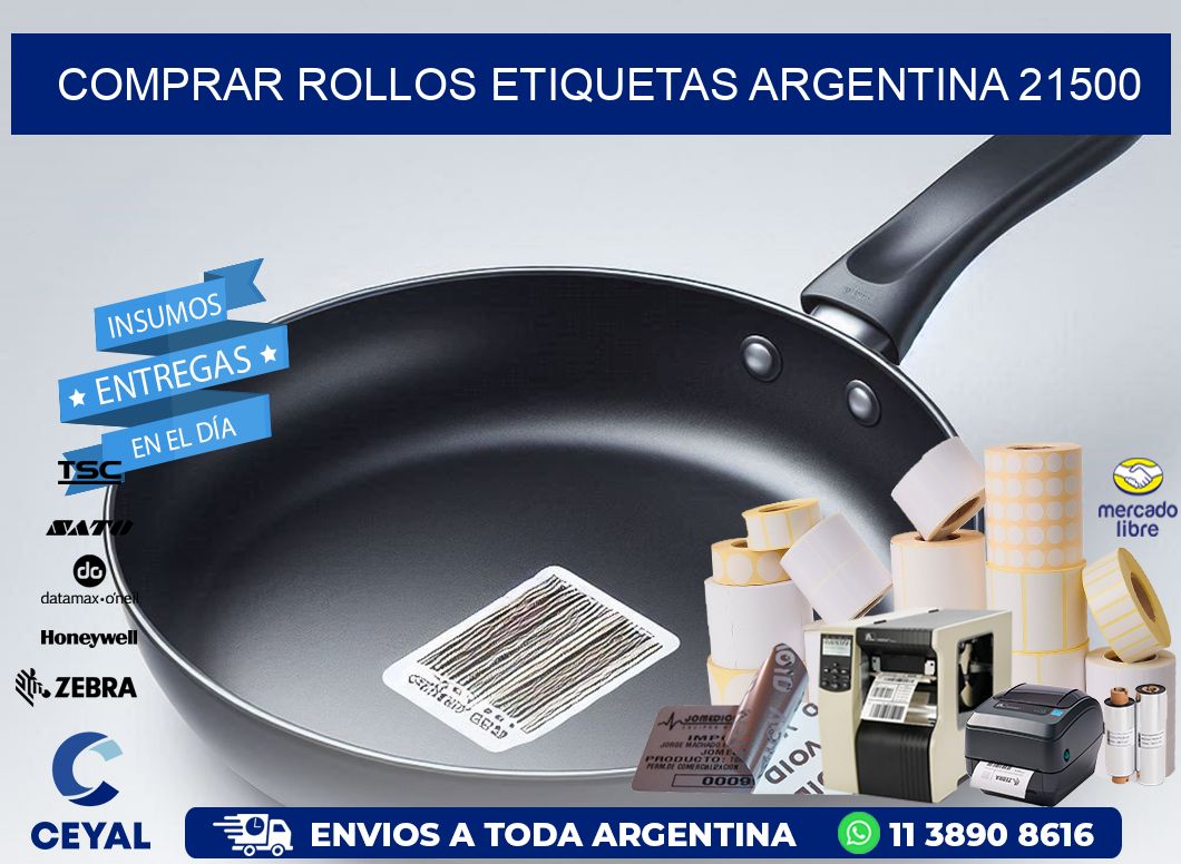 COMPRAR ROLLOS ETIQUETAS ARGENTINA 21500