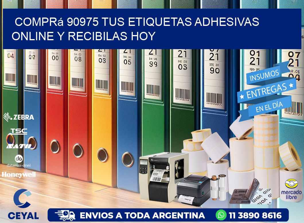 Comprá 90975 tus Etiquetas Adhesivas Online y Recibilas Hoy