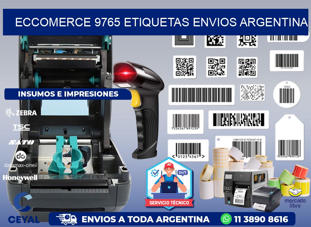 ECCOMERCE 9765 ETIQUETAS ENVIOS ARGENTINA